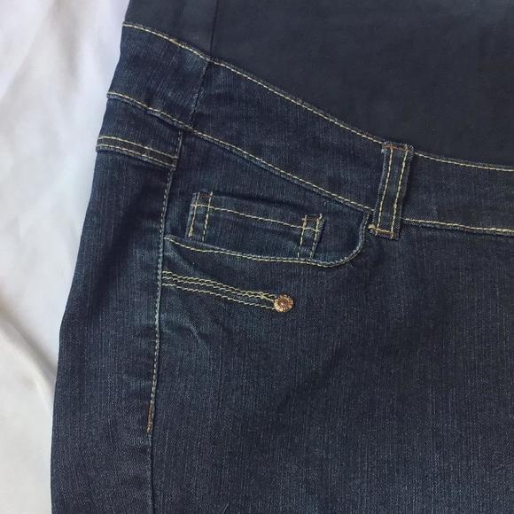 🔴𝗕𝗢𝗚𝗢🔴thyme maternity size 10 medium womens jeans - Picture 6 of 16